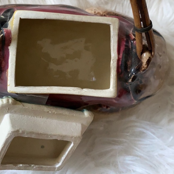 Majolica Camel Porcelain Teapot - Picture 2 of 4